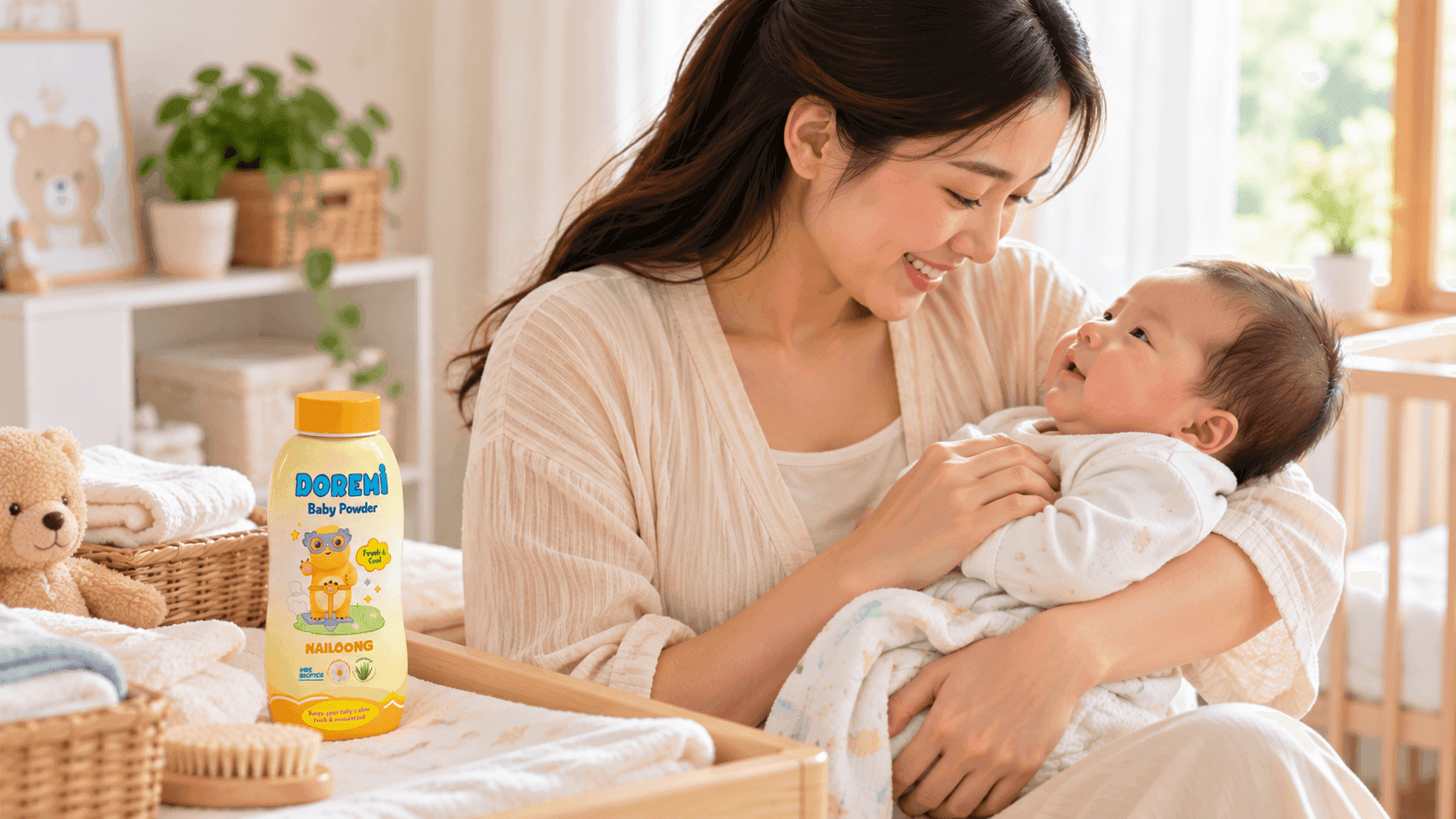Cara Menggunakan Bedak Bayi dengan Tepat untuk Newborn, Moms Wajib Tahu